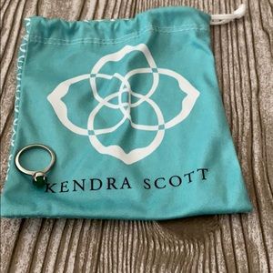 Kendra Scott Calvin RING IN RHODIUM - size7